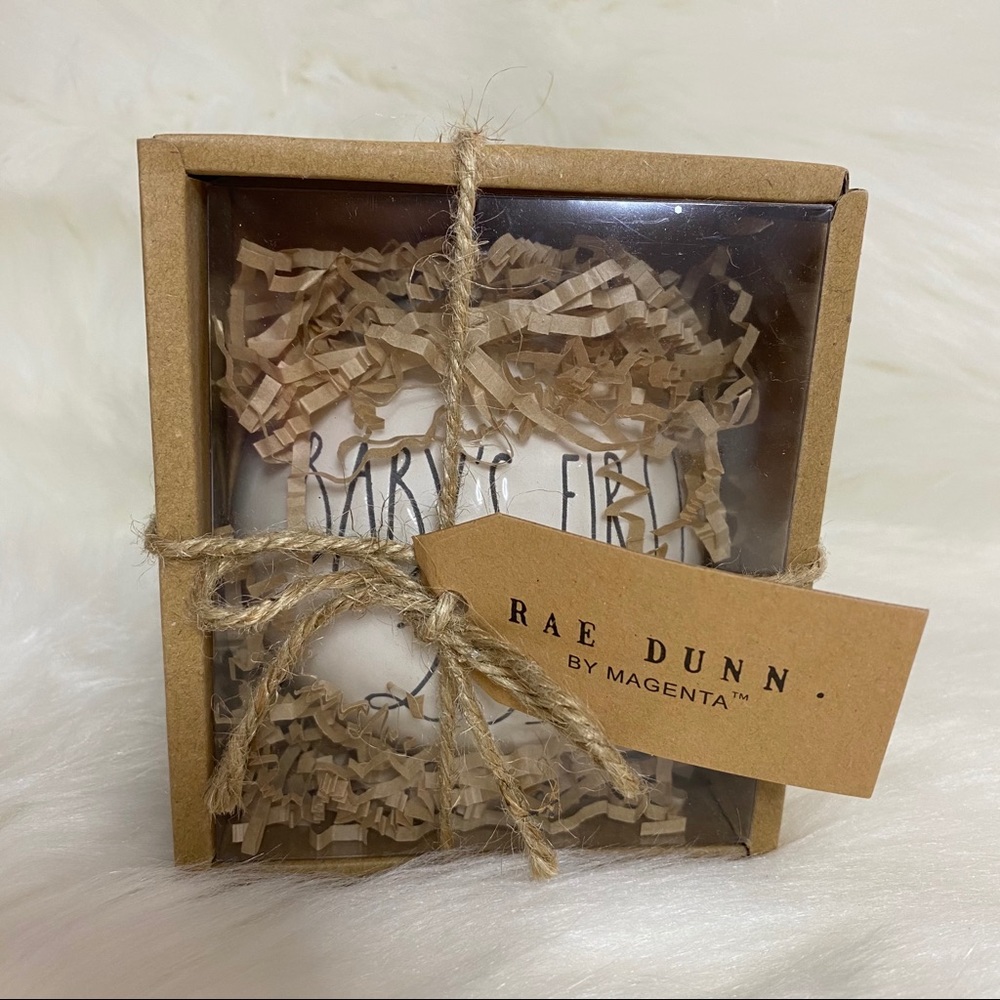Rae Dunn Baby's First Christmas 2019 Ornament - Picture 3 of 3